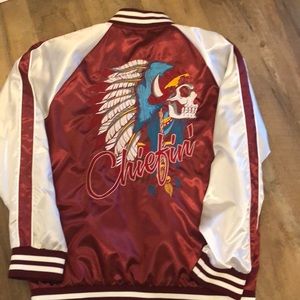 Maroon Baseball jacket